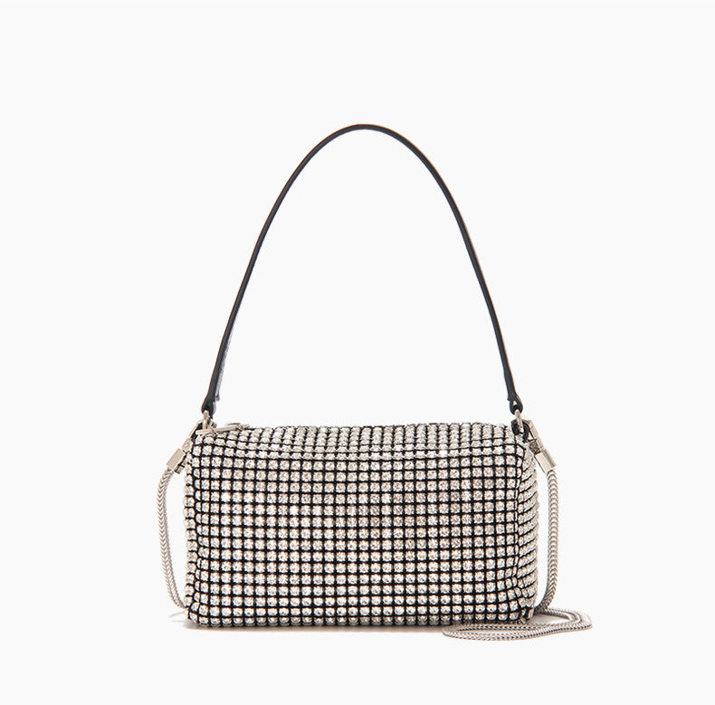 Fulgora - Box Bag with Rhinestones