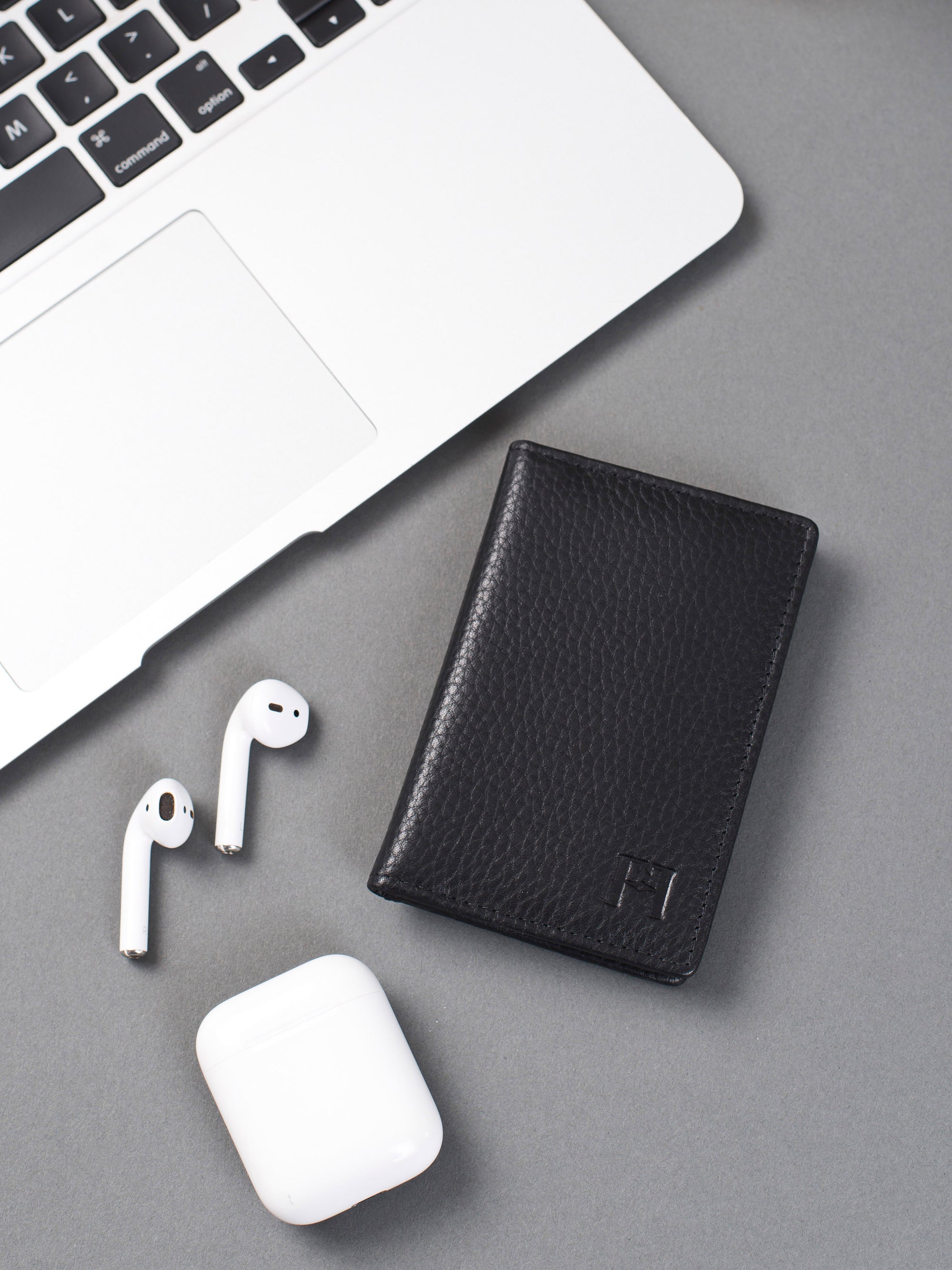 Petite Wallet, Leather With RFID Blocking | Black