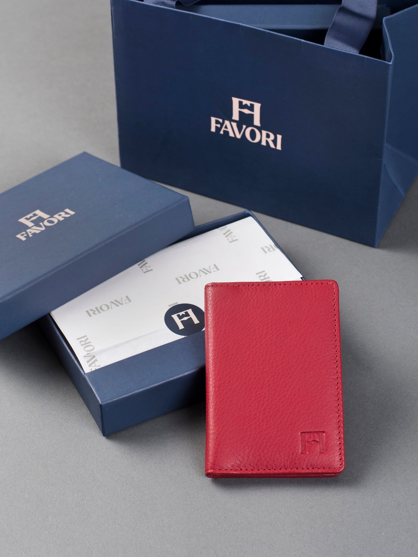 Petite Wallet, Leather with RFID Blocking