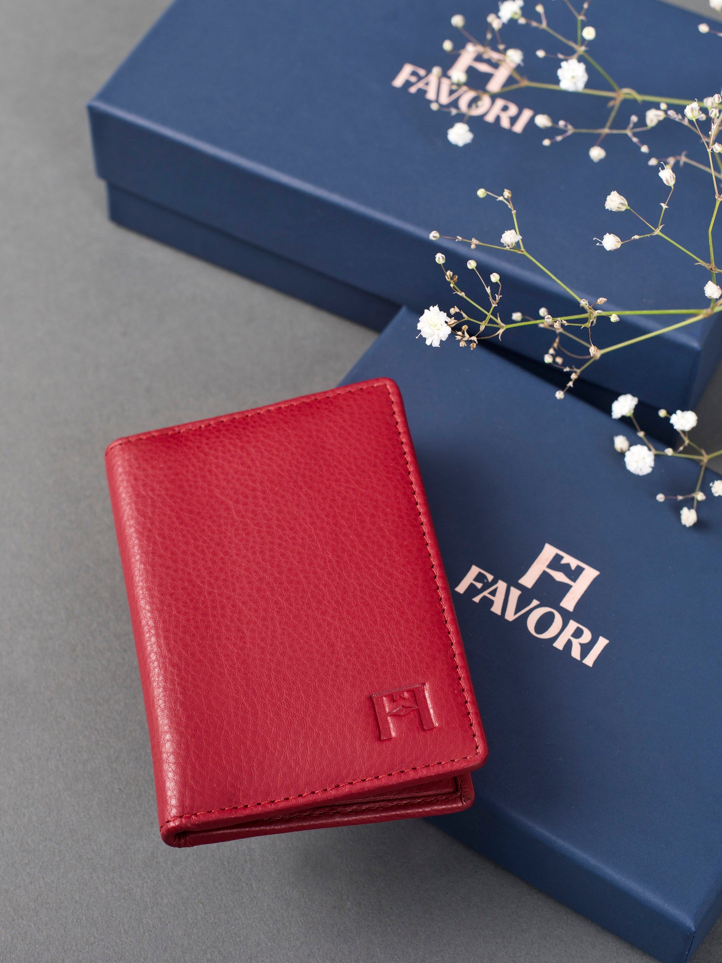 Petite Wallet, Leather with RFID Blocking