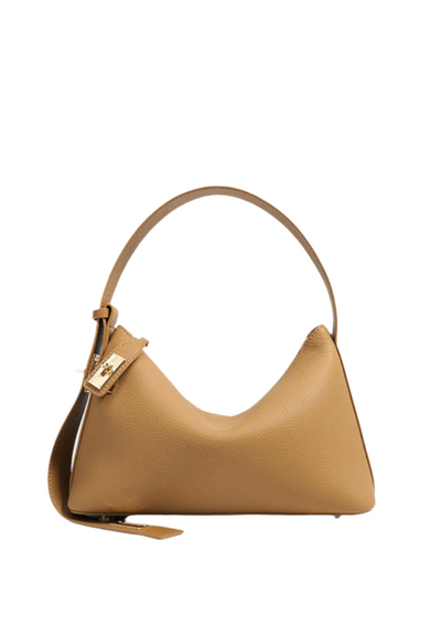 Lumi - Ladies leather Baguette | Caramel