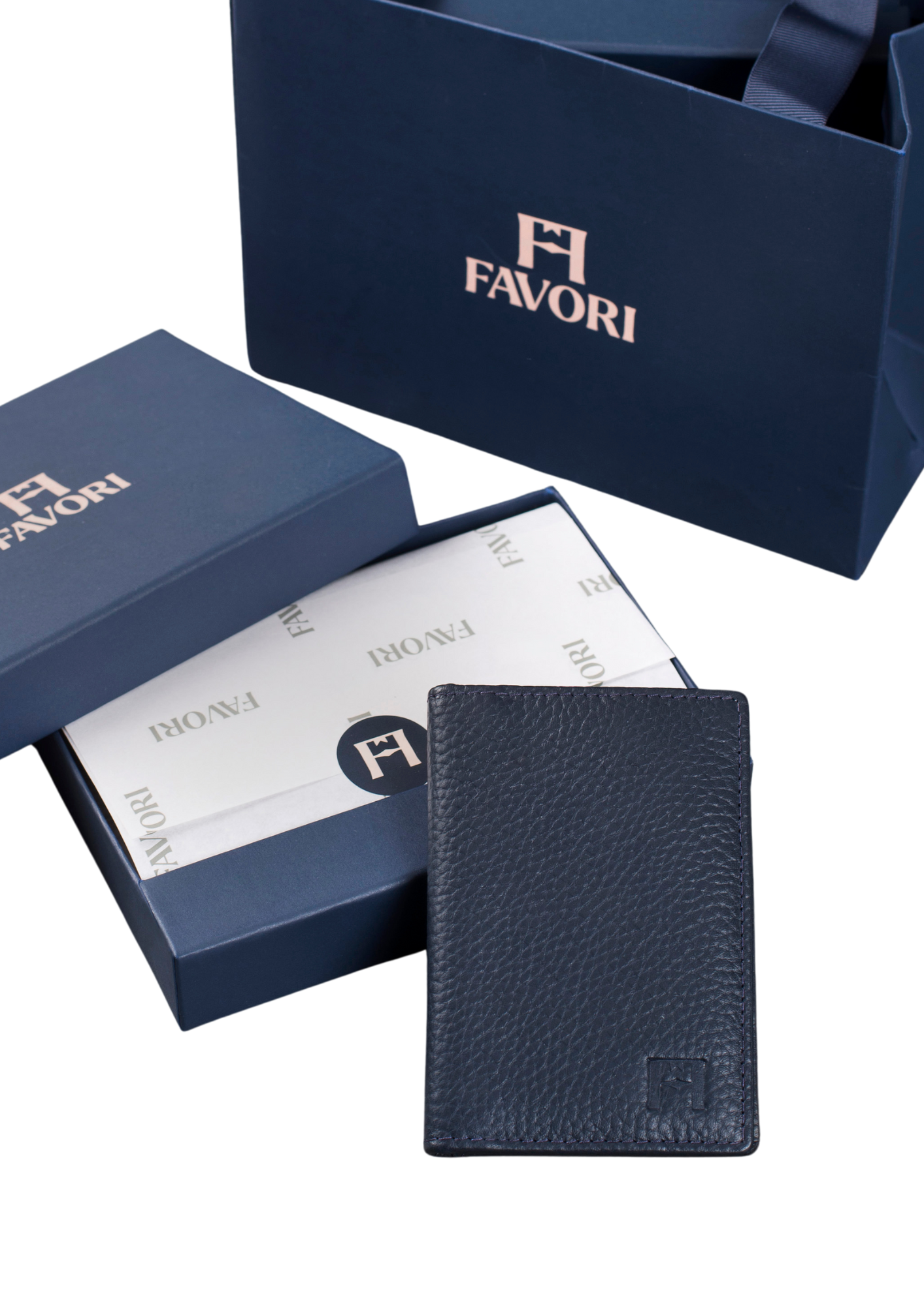 Petite Wallet, Leather with RFID Blocking