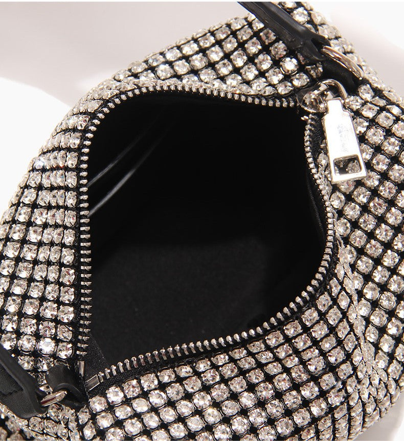 Fulgora - Box Bag with Rhinestones