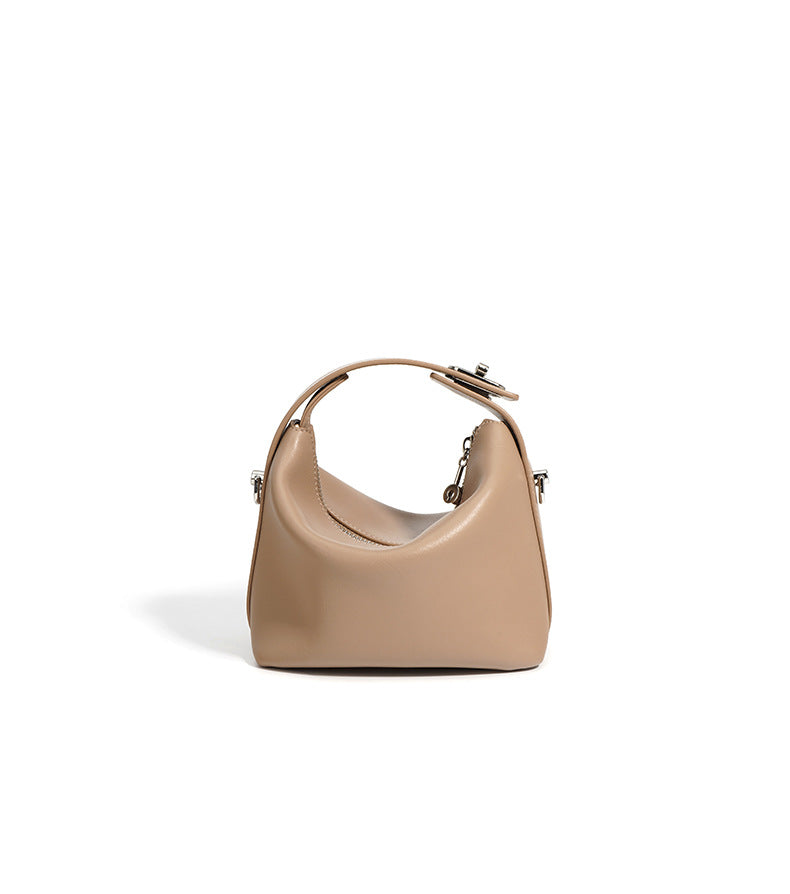 Liora - Ladies Leather Handbag | Smoke Powder