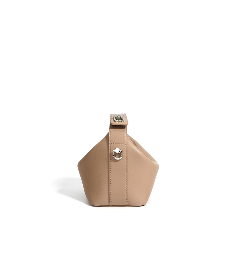 Liora - Ladies Leather Handbag | Smoke Powder