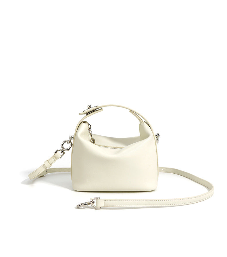 Liora - Ladies Leather Handbag | Ivory