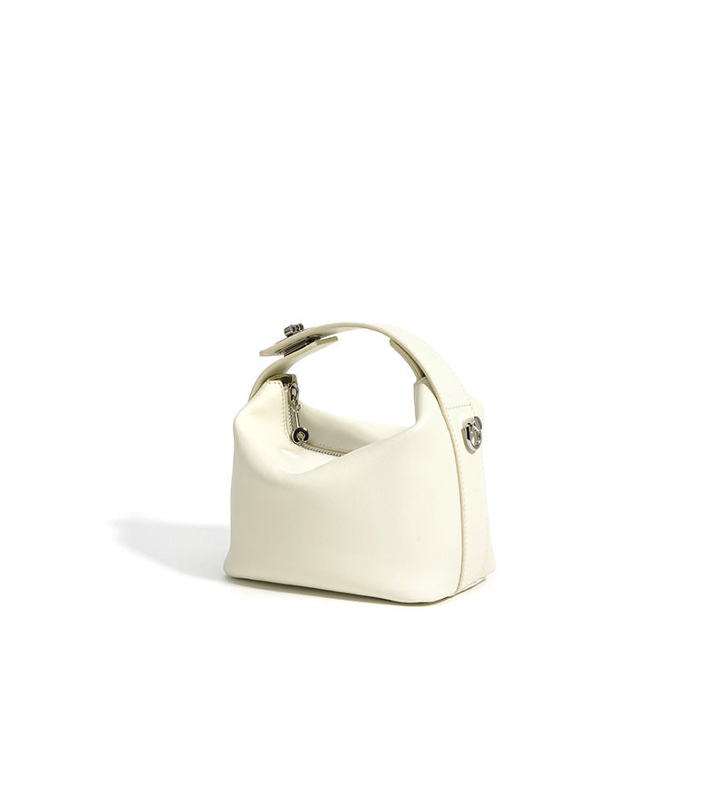 Liora - Ladies Leather Handbag | Ivory