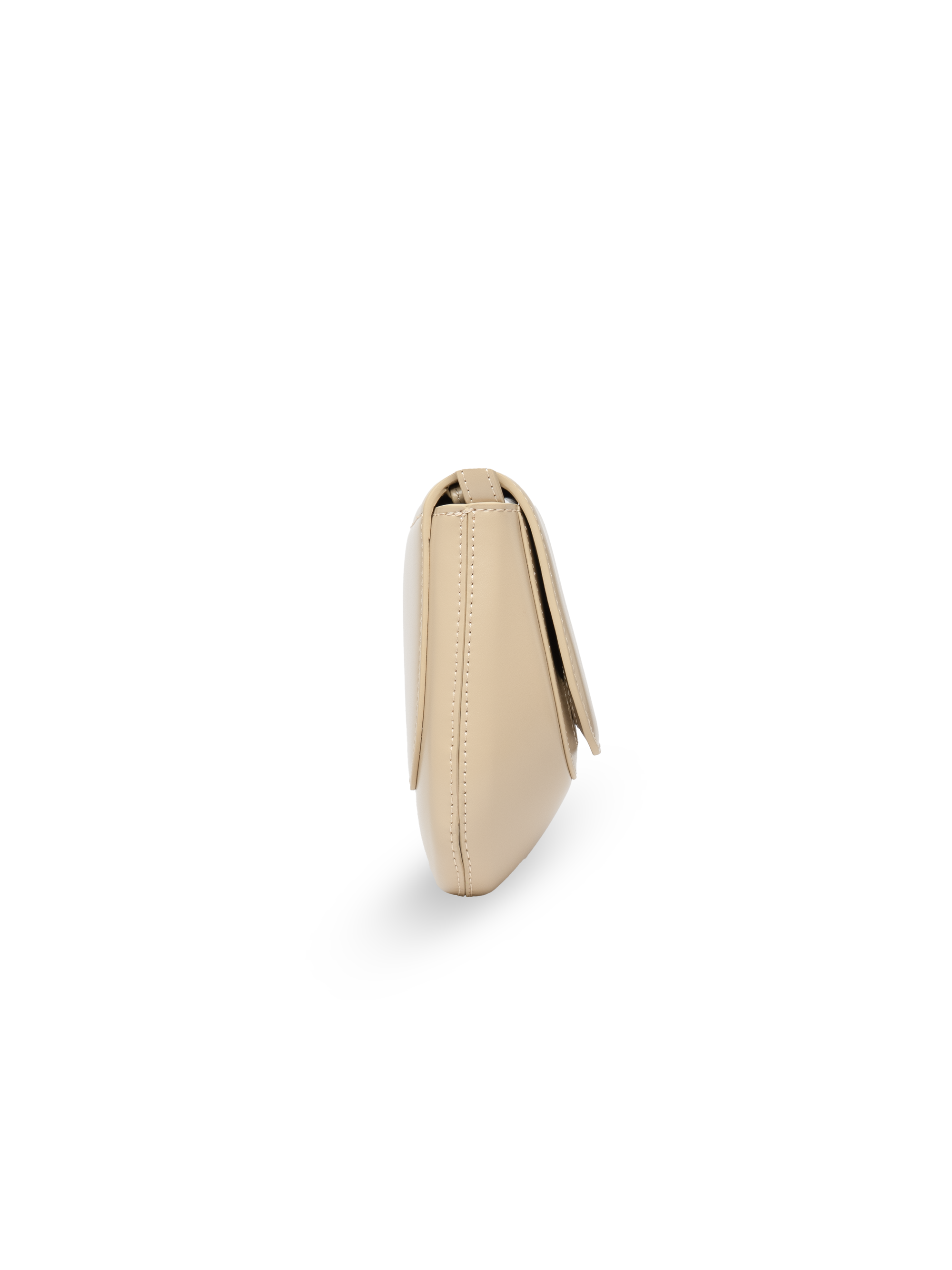 Luna - Ladies Leather Structured Bag I Beige