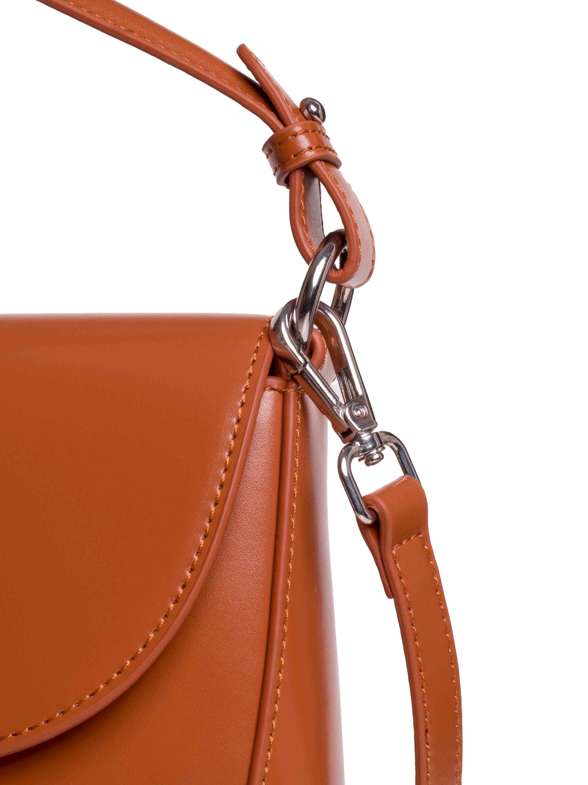 Vienna - Ladies Leather Structured Bucket Bag | Tan