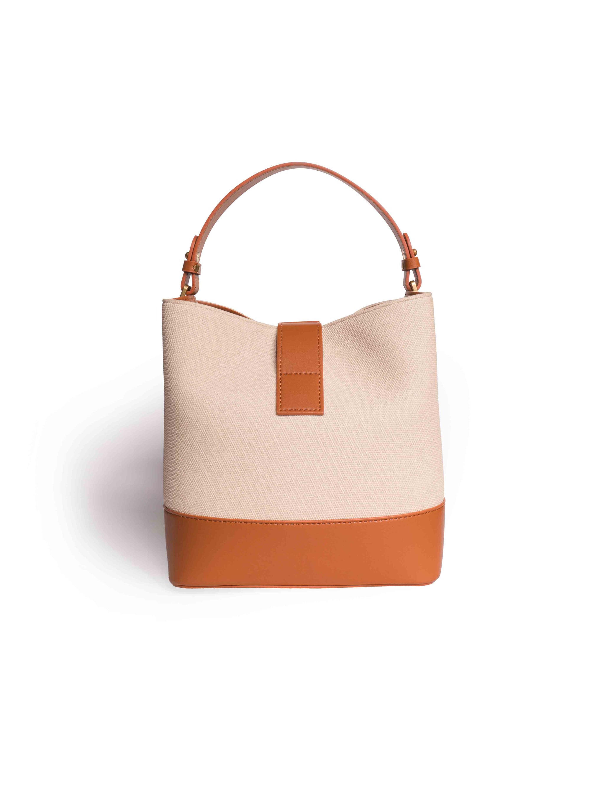 Sylvia - Ladies Leather Bucket Bag | Tan