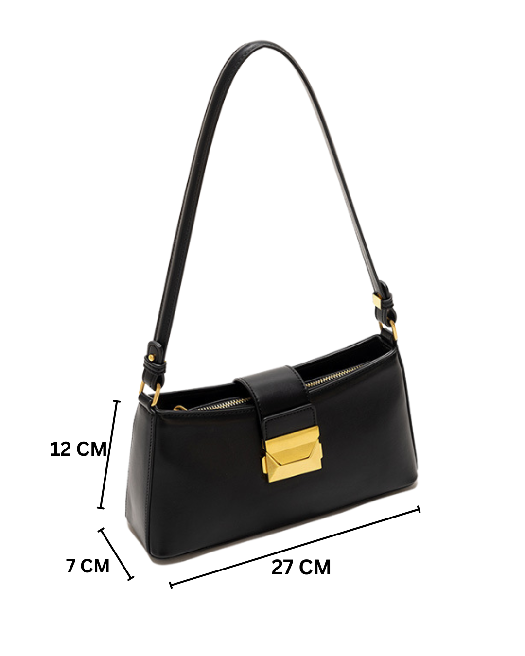 Felice - Ladies Baguette Bag ,Faux Leather