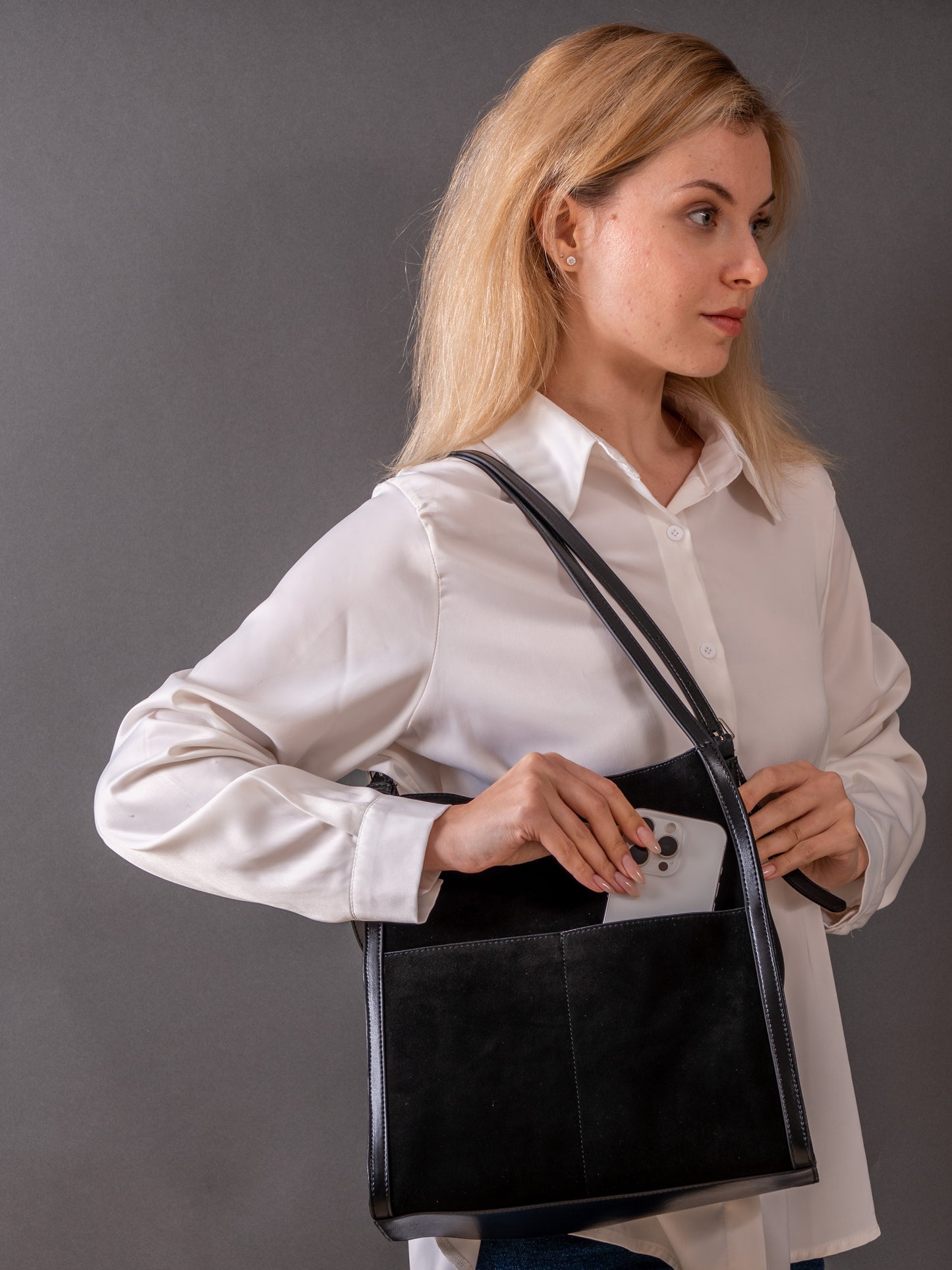 Siena - Ladies Leather Tote Bag