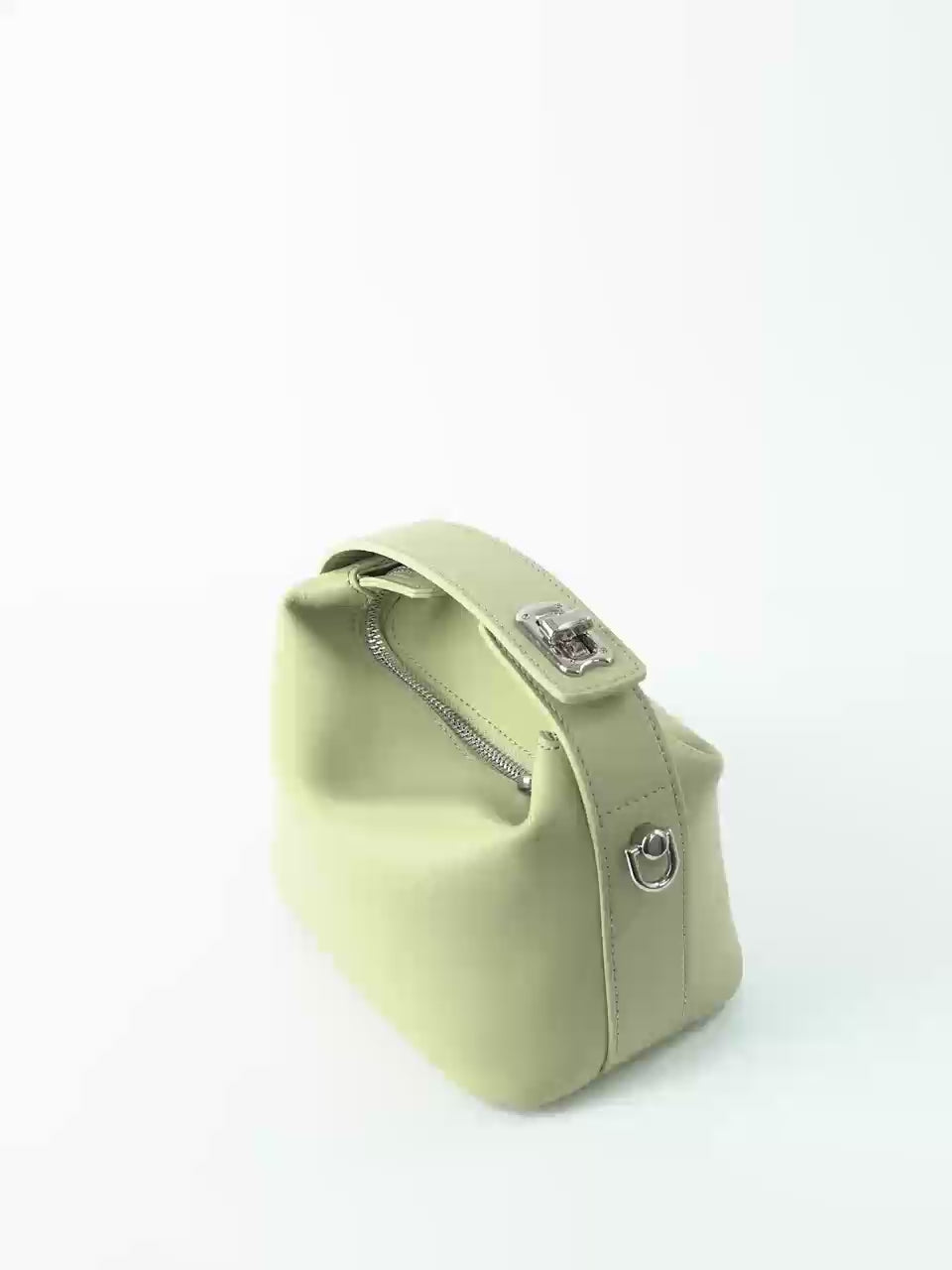 Liora - Ladies Leather Handbag | Avocado Green