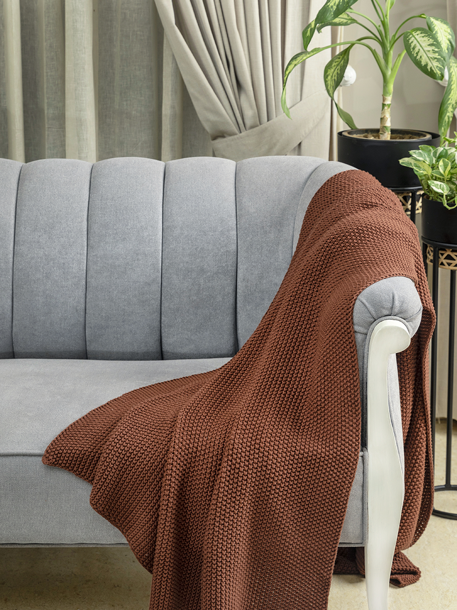 Knitted Throw - Achill