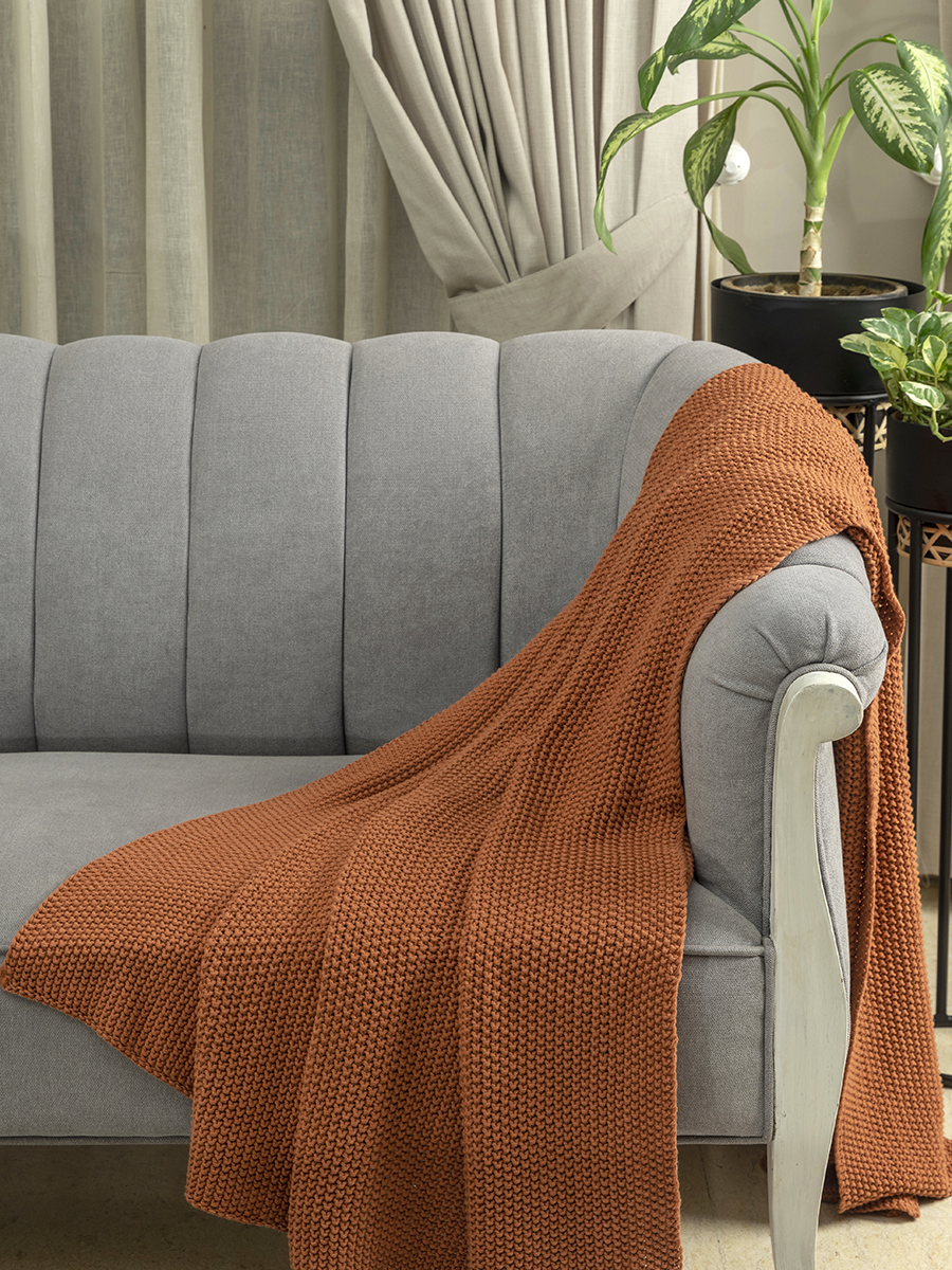 Knitted Throw - Achill
