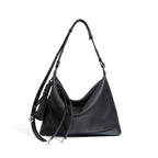 Lusso - Ladies Leather Satchel Bag | Black