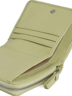 Aero Bi-Fold Wallet, Leather With RFID Blocking | Lemongrass