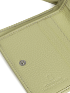 Aero Bi-Fold Wallet, Leather With RFID Blocking | Lemongrass