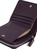 Aero Bi-Fold Wallet, Leather With RFID Blocking | Blackberry wine