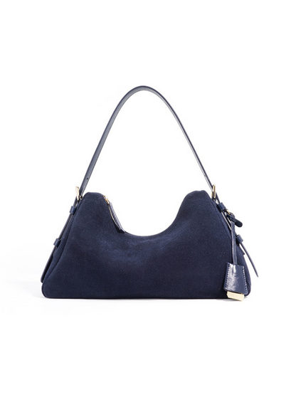 Velena - Ladies suede leather Baguette Bag