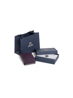 Aero Bi-Fold Wallet, Leather With RFID Blocking | Blackberry wine