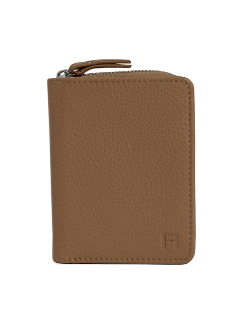 Aero Bi-Fold Wallet, Leather With RFID Blocking | Light Tan