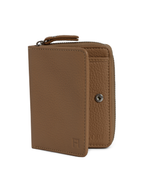 Aero Bi-Fold Wallet, Leather With RFID Blocking | Light Tan