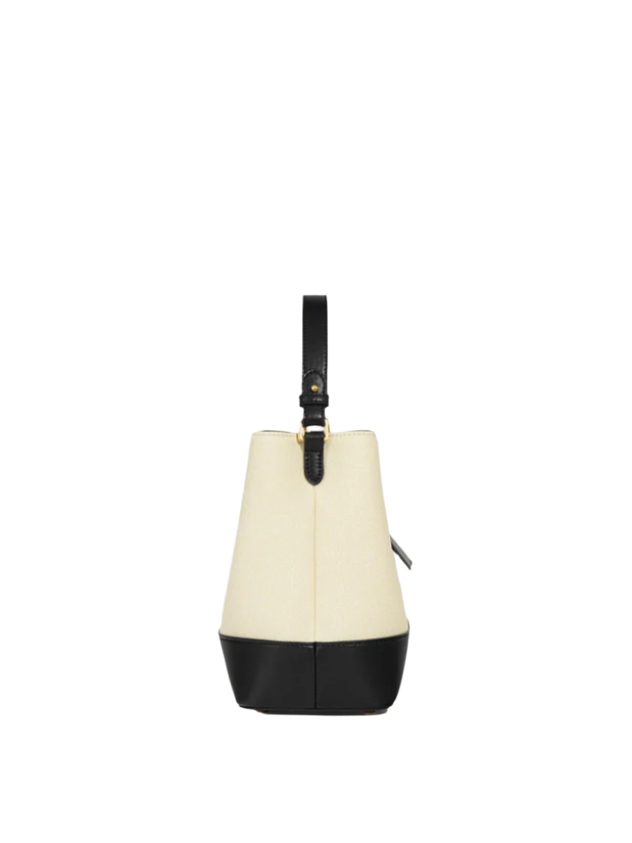 Sylvia - Ladies Leather Bucket Bag | Black