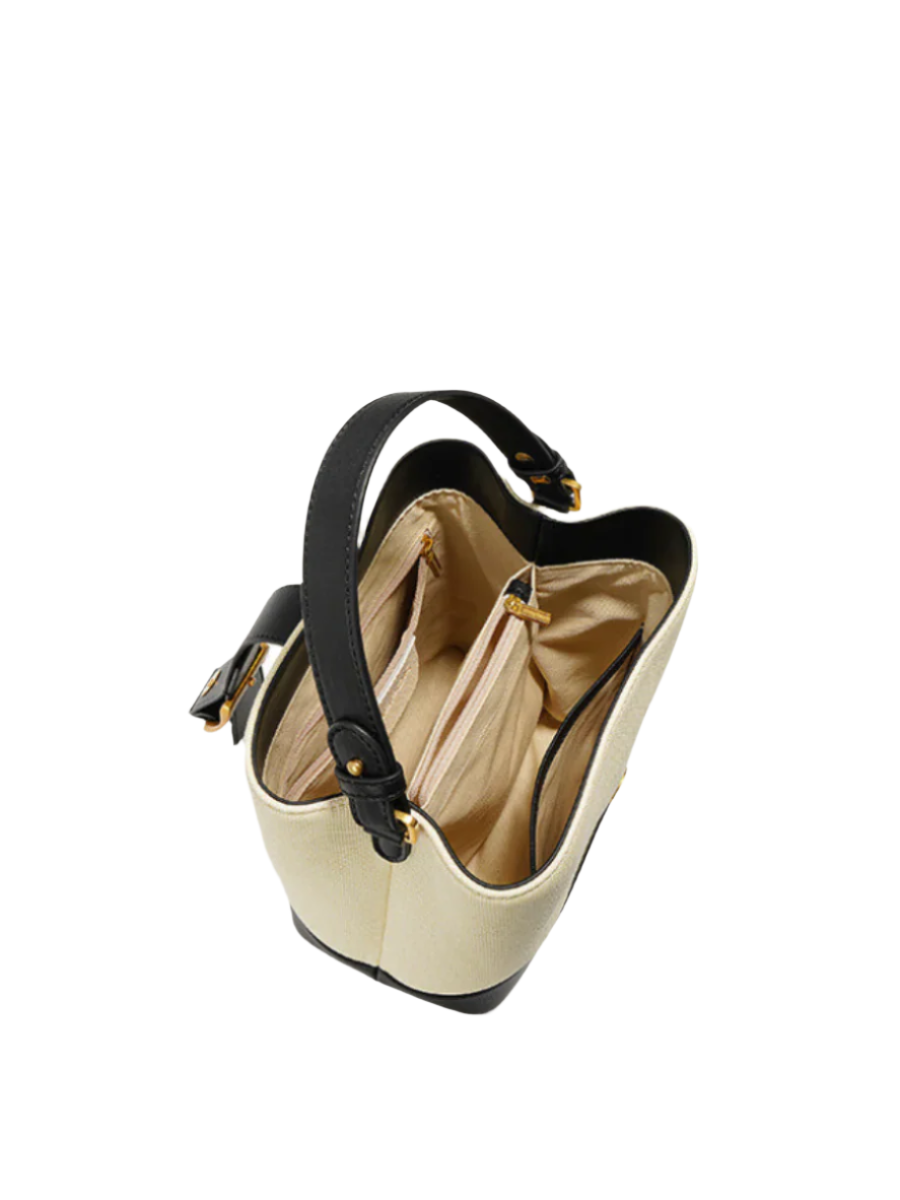 Sylvia - Ladies Leather Bucket Bag | Black