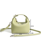 Liora - Ladies Leather Handbag  | Avocado Green