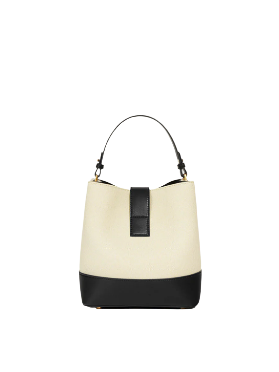 Sylvia - Ladies Leather Bucket Bag | Black