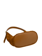 Solene -Ladies suede leather bag, col. Caramel