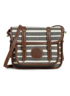Retro Stripe Ladies Cross Body Bag