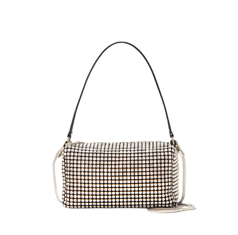 Fulgora - Box Bag With Rhinestones