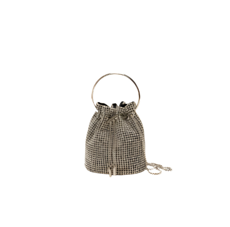 Fiama - Bucket Bag With Rhinestones
