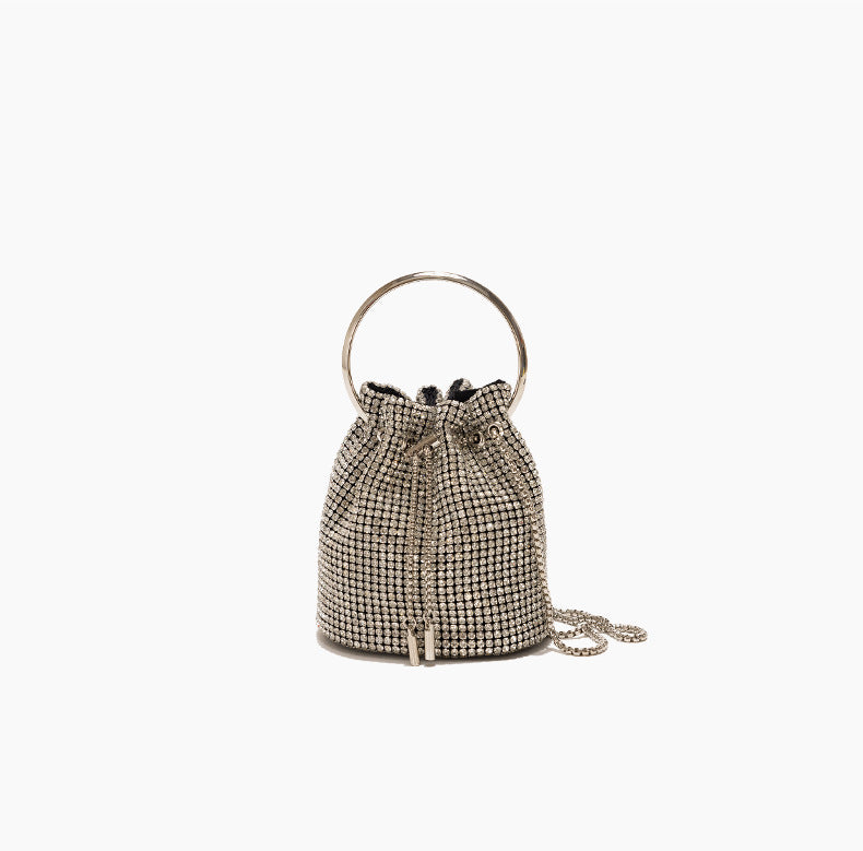 Fiama - Bucket Bag With Rhinestones