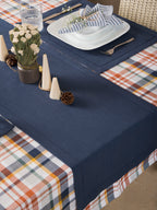 Navy Noveau Table Runner