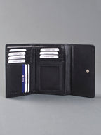 Ladies Classic Leather Wallet With RFID Blocking