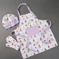 Apron set for Kids in adorable print