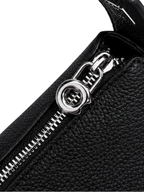 Liora Pebble - Ladies Leather Handbag  | Black