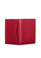 Petite Wallet, Leather With RFID Blocking | Red