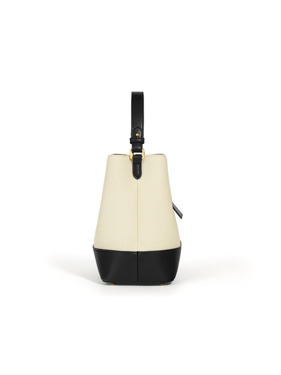 Sylvia - Ladies Leather Bucket Bag | Black