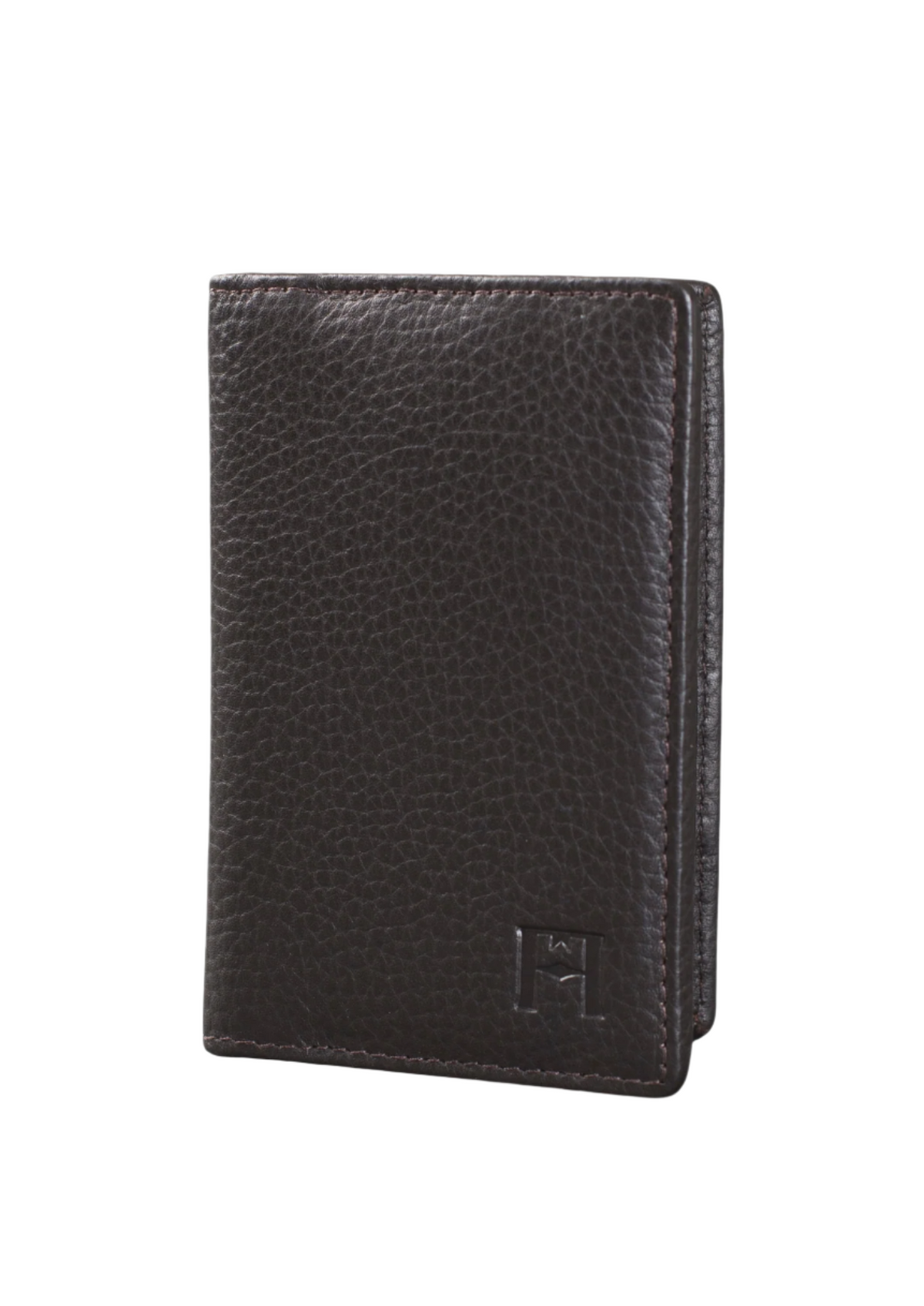 Petite Wallet, Leather With RFID Blocking | Dark Brown