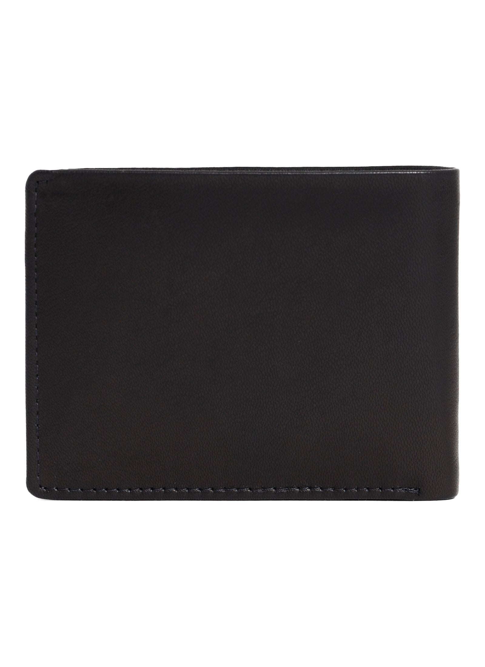 Snello Bi-Fold Men's Leather Wallet With RFID | Black