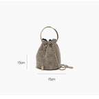 Fiama - Bucket Bag With Rhinestones