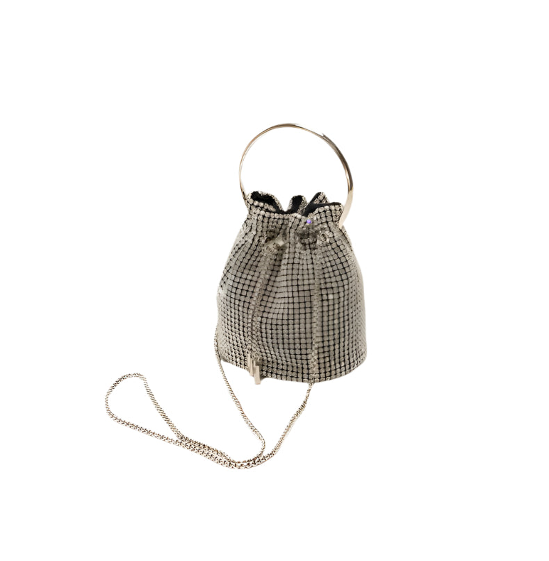 Fiama - Bucket Bag With Rhinestones