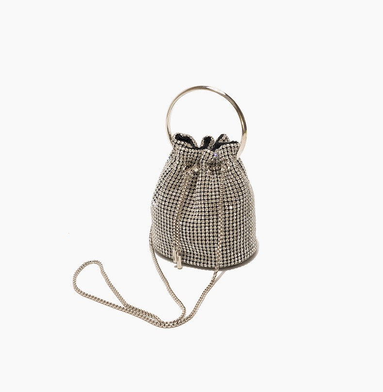 Fiama - Bucket Bag With Rhinestones