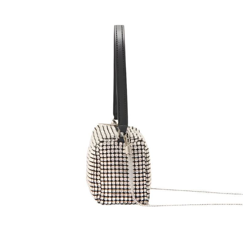Fulgora - Box Bag With Rhinestones