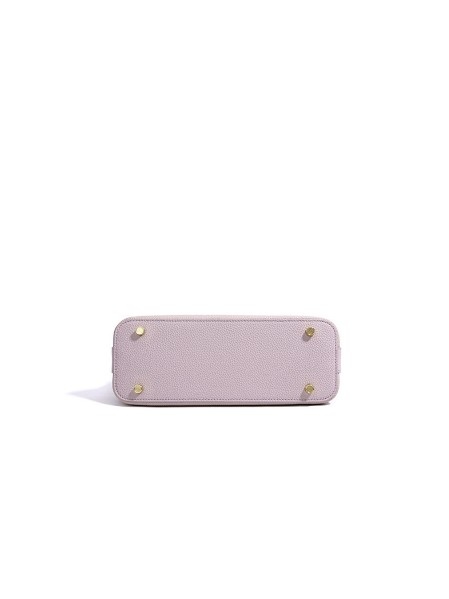 Lumi - Ladies leather Baguette | Mauve