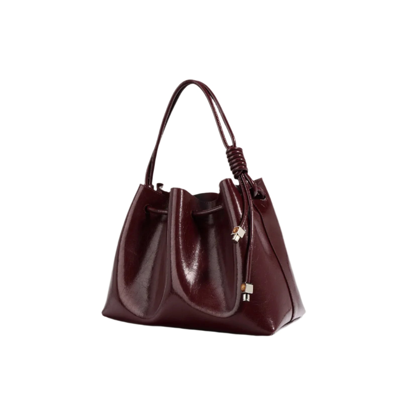 Terra - Ladies Leather Satchel Bag | Bordo